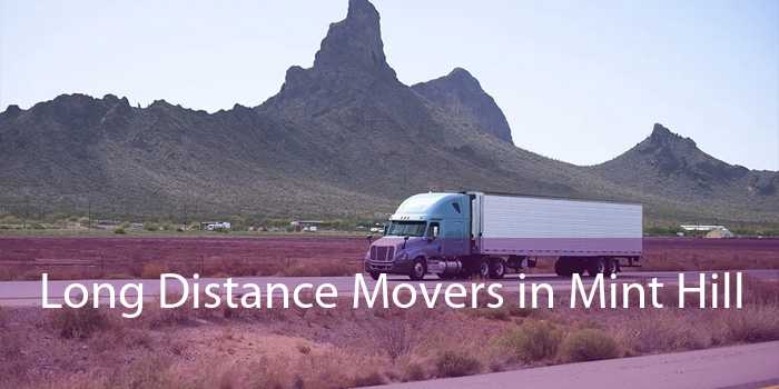 Long Distance Movers in Mint Hill 